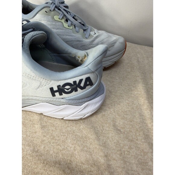 Hoka One One Womens Arahi 6  Running Shoes Light Blue Sz 9.5 - Picture 2 of 14